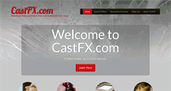 Desktop Screenshot of castfx.com