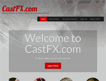 Tablet Screenshot of castfx.com